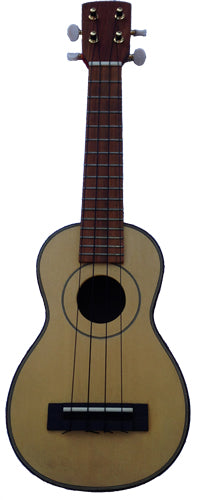 Soprano Ukulele Pflaume/Fichte