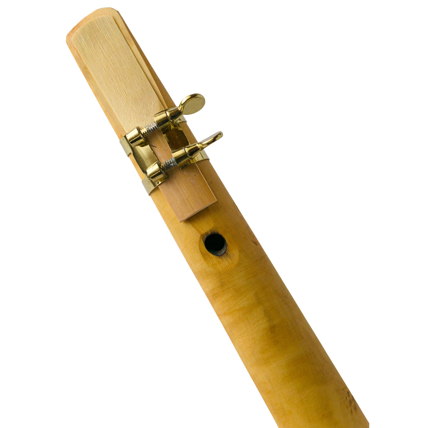Wooden-Sax en buis
